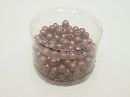 Chanellperlen BRAUN 12mm 200gr